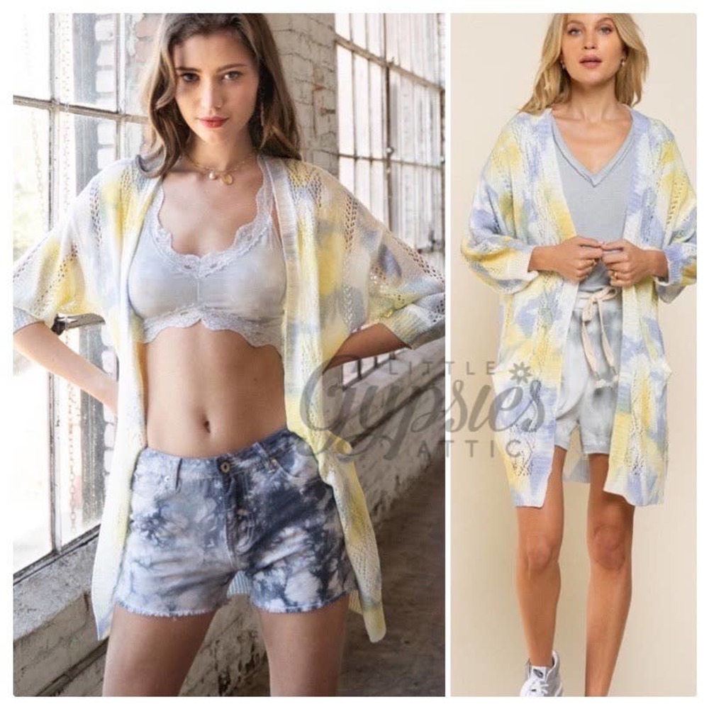 POL Splash of Color Knit Kimono - Picture 13 of 16